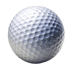 Golf Ball Isolated on White Background