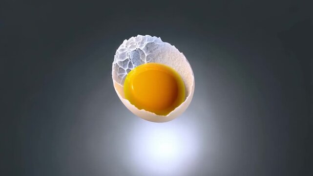 Egg Yolk in Suspended Animation: A Culinary Still Life