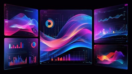 Futuristic data displays