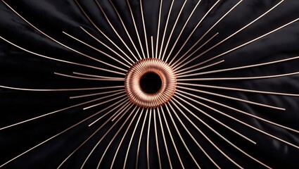 A deep teal background featuring a fine gold lattice pattern, exuding elegance and exclusivity.