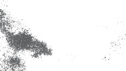 Fototapeta premium Subtle halftone splatter effect in vector monochrome style. Monochrome halftone background texture with subtle grunge overlay. 