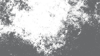 Abstract grunge black and white distressed texture background. Subtle halftone vector texture overlay