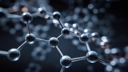 metallic atoms molecule structure