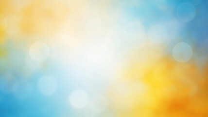 Colorful bokeh abstract background blur  with bokeh