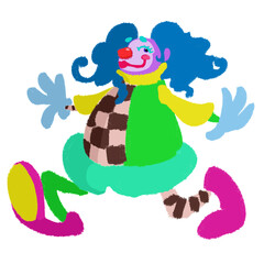 Funny Silly Clown Run 