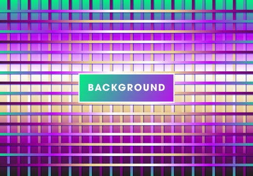 Colorful Geometric Grid Pattern Background