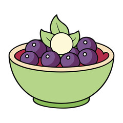 Fresh, vibrant acai bowls blend creamy acai berries with fruits, granola, and nuts for a nutritious, delicious boost of antioxidants and energy in every colorful bite.
