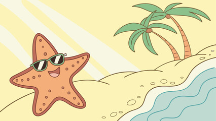 summer beach background