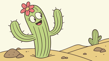 cactus in the desert