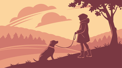 silhouette of a couple