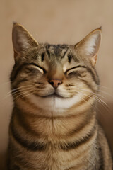 Fototapeta premium portrait of a cat