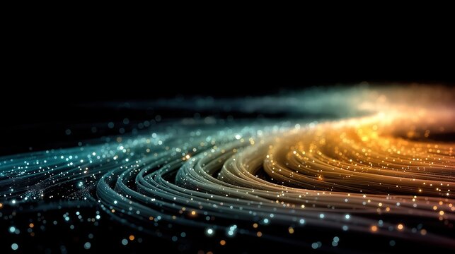 A 3d hologram of data symbolizing an AI agent and AGI technology using agentic superintelligence in the future for autonomy and the growth of ASI during the singularity