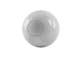 Fototapeta premium Soccer Football Ball White Sport Game Equipment Recreation Athletic Competition - Isolated on Transparent background 