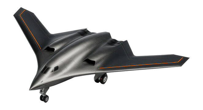 Variable-sweep wing bomber with retractable landing gear