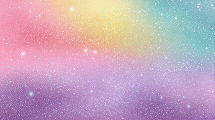 Obraz premium Dreamy Pastel Gradient Background with Rainbow Hues