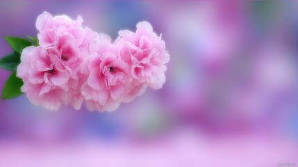Obraz premium Blossom Dance Above the Ground as Spring Colors Paint the Landscape Beautifully