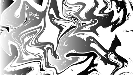 Abstract Seamless tribal tattoo vector pattern with swirl, flower, zebra, and vintage art. Fluid, chaotic flow of colors mimics paint marbling or liquid ink swirling expressive aesthetic.