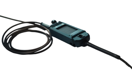 
 Handheld Electronic Device with 30" Display and Wired Connection