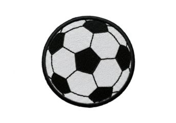 Patch Badge Embroidered Football Soccer Ball Fabric Sewing Craft Sports