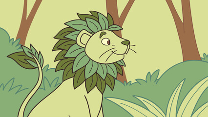 cartoon illustration of a banana