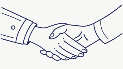 handshake vector illustration