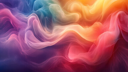 Fototapeta premium Abstract swirling colors