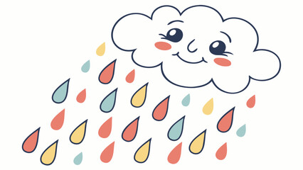 cartoon sheep with a flower