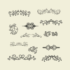 Decorative floral element 