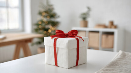 minimalistic atmosphere essence of christmas celebration in usa