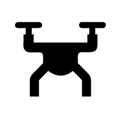 vector illustration of drone