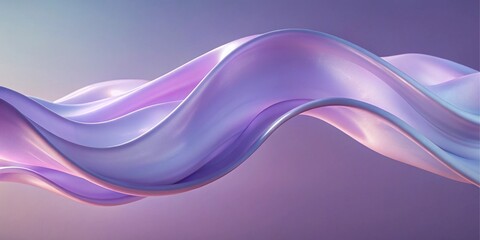 Abstract flowing purple fabric background abstract background. 3d render