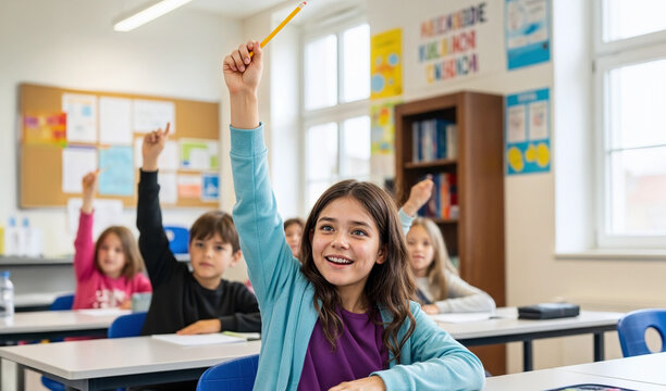 students in classroom