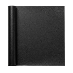 A single sheet of thick, high-quality, pristine wrapping paper, intricate subtle embossed pattern, perfectly flat, unfolded, transparent seamless background, top-down, even bright studio lighting,