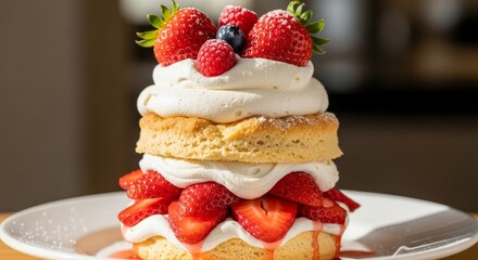 Delicious Strawberry Shortcake Delight