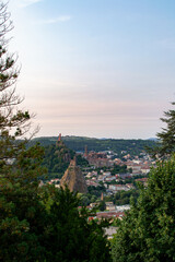 Vue de la ville du Puy-en-Velay en Haute-Loire