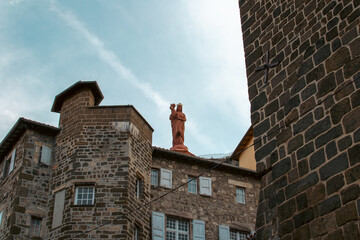 Statue Notre-Dame de France au Puy-en-Velay