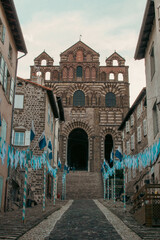 Marches de la cathédrale Notre-Dame du Puy-en-Velay