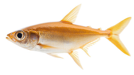 Obraz premium A single tuna little tunny euthynnus alletteratus isolated on white background 