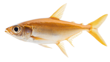 A single tuna little tunny euthynnus alletteratus isolated on white background 