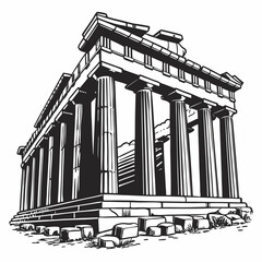 ancient greek temple