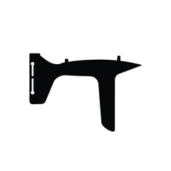 Black keel protector icon vector