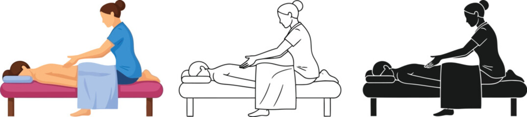 Obraz premium Find the best massage therapy and spa treatment near you today