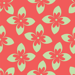 Beautiful ditsy floral pattern with cute abstract flowers Digital Dupatta Design and pattern
