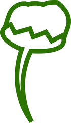 Chili pepper icon , capsicum hot spice vector jalapeno silhouette and outline, cayenne symbol vegetable pictogram pack in line style for seasoning design isolated isolated on transparent background.