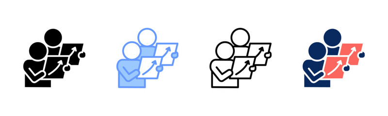 Direction Sync icon set multiple style collection