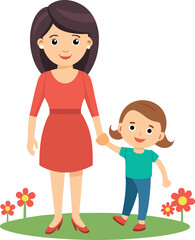 Mom with her baby, Mother's day , mother and baby