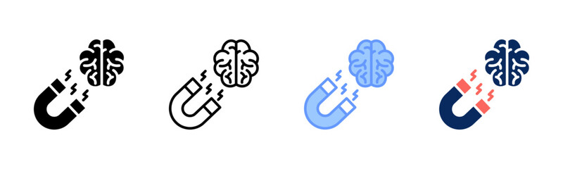 Think Magnet icon set multiple style collection