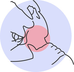 Therapeutic Neck Massage Session for Muscle Tension Relief