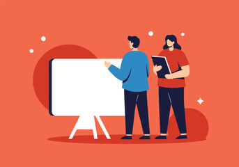 Modern Flat Vector Illustration of People Lifestyle Template