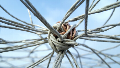 Intricate Thread Pattern